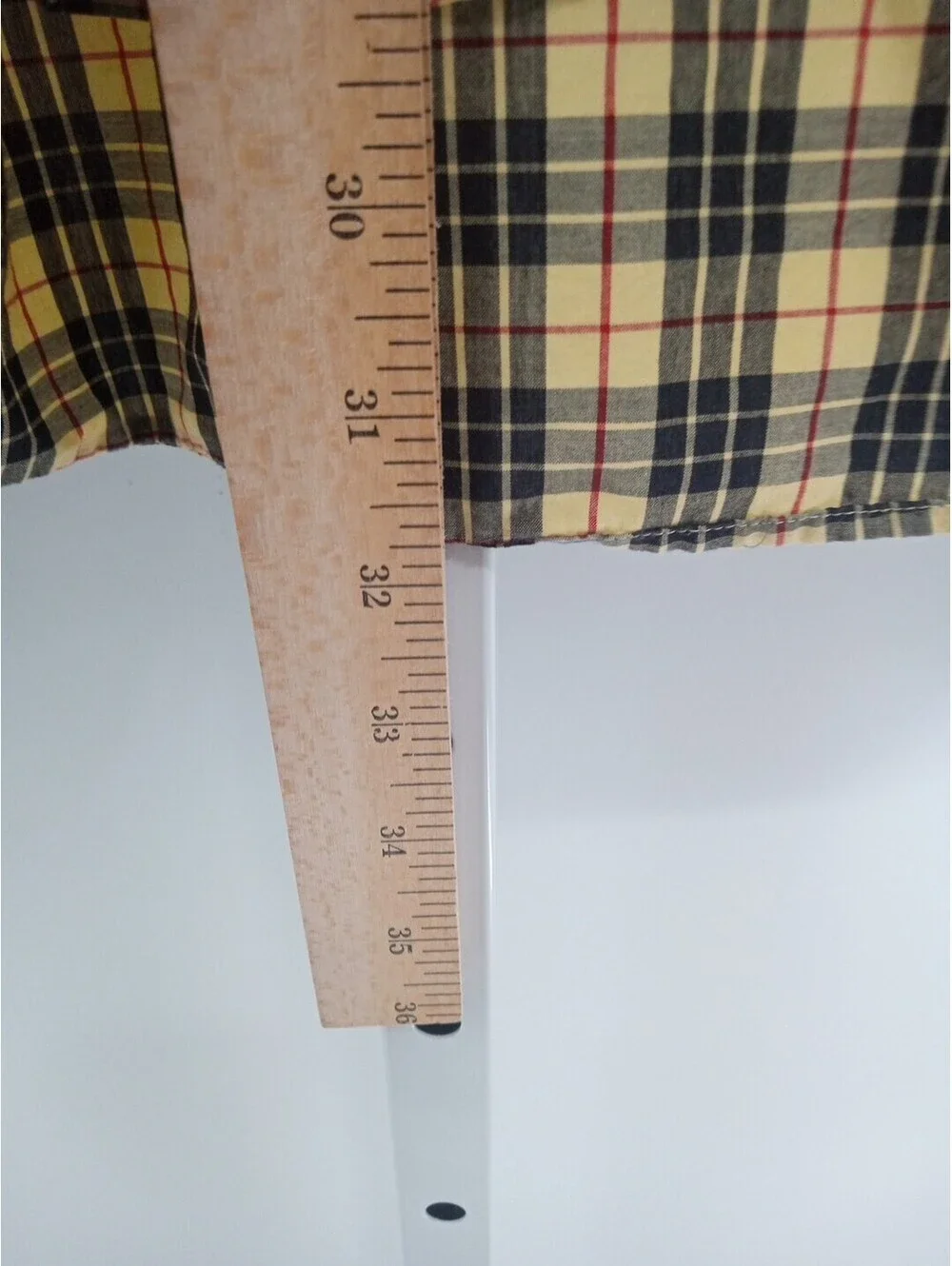 J. Crew Shirt Men's XL Yellow Tartan Plaid Preppy Vibrant Button Up Casual